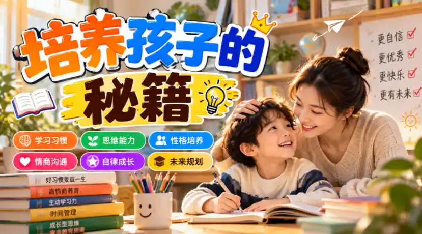 某公众号付费文章：培养孩子的秘籍