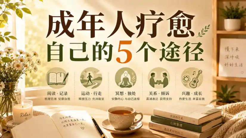 付费文章：成年人疗愈自己的5个途径