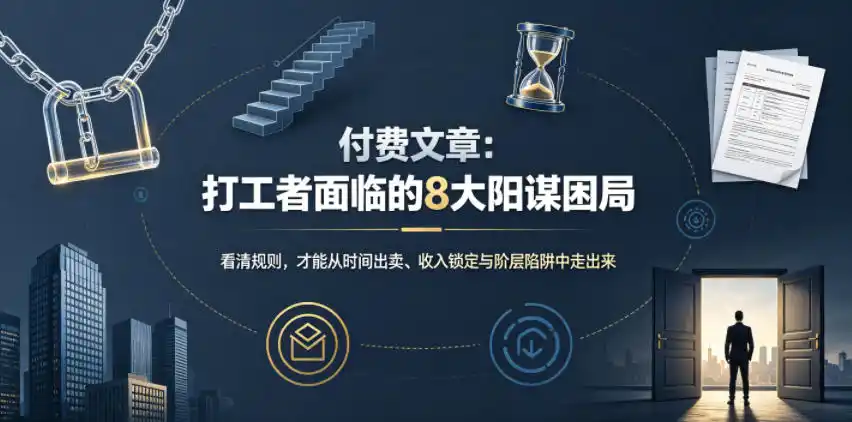付费文章：打工者面临的8大阳谋困局