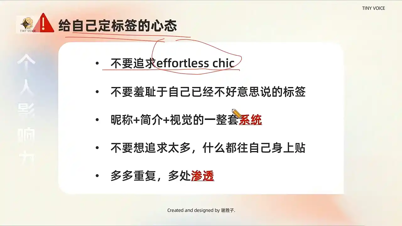 谢胜子·个人影响力打造训练营