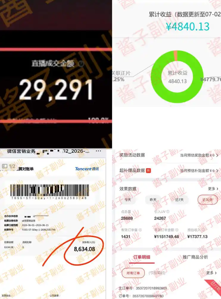 985十年互联网老兵亲测：2026年多个真实落地副业项目，手把手带你搭建被动收入管道(淘宝无人直播、TK拉新、代运营、CSGO……)【揭秘】
